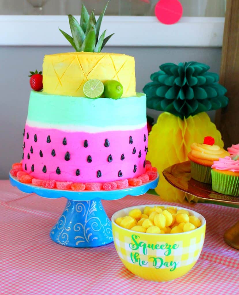 A Two-TTI fruity birthday party