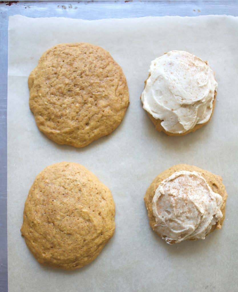 Flat cookies vs regular ones