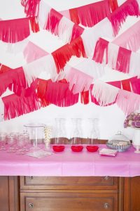 How to Make a Tissue Paper Tassel Garland