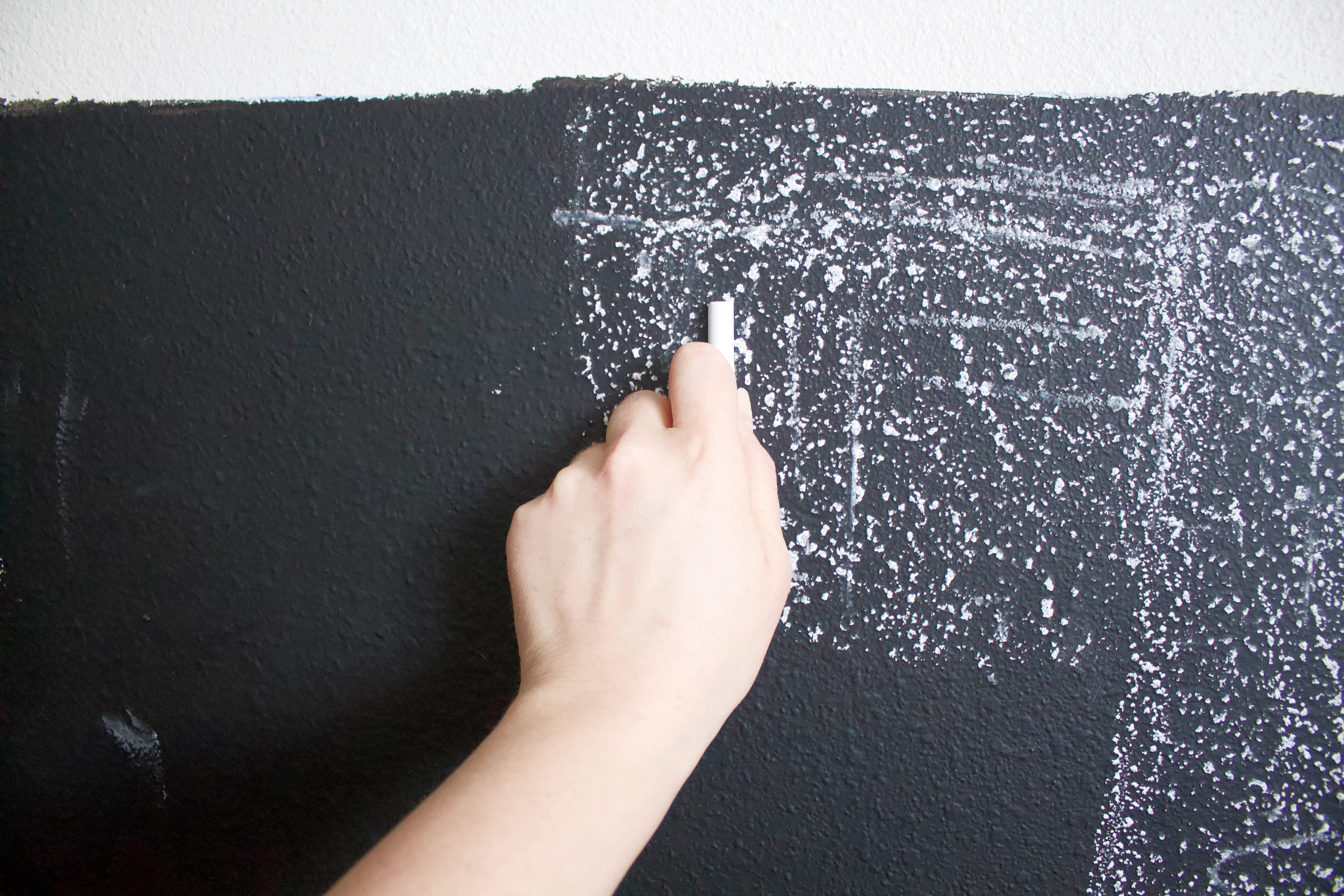 How To Make A Chalkboard Wall With These Easy Steps