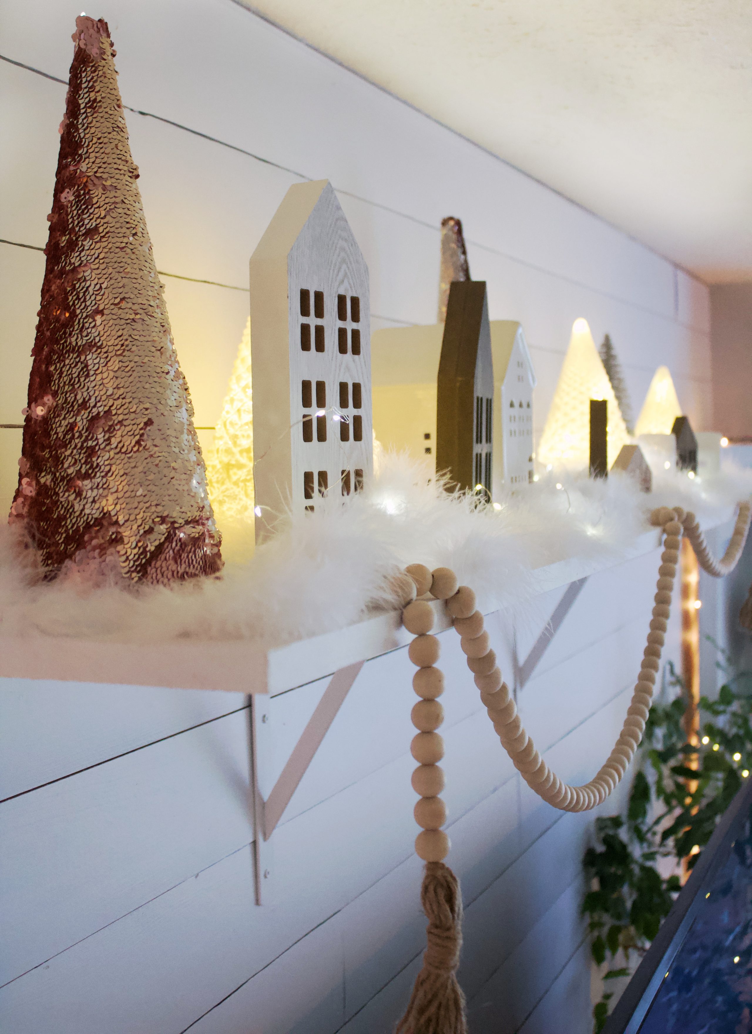How to Decorate Shelves For Christmas Layering you Decor