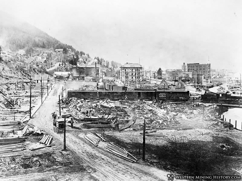 Wallace Idaho 1910 Big Burn