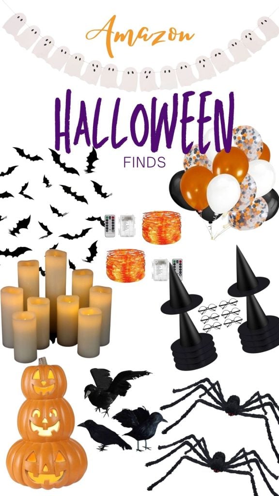 The best Amazon Halloween finds for non-cheesy decor. #amazonhalloween