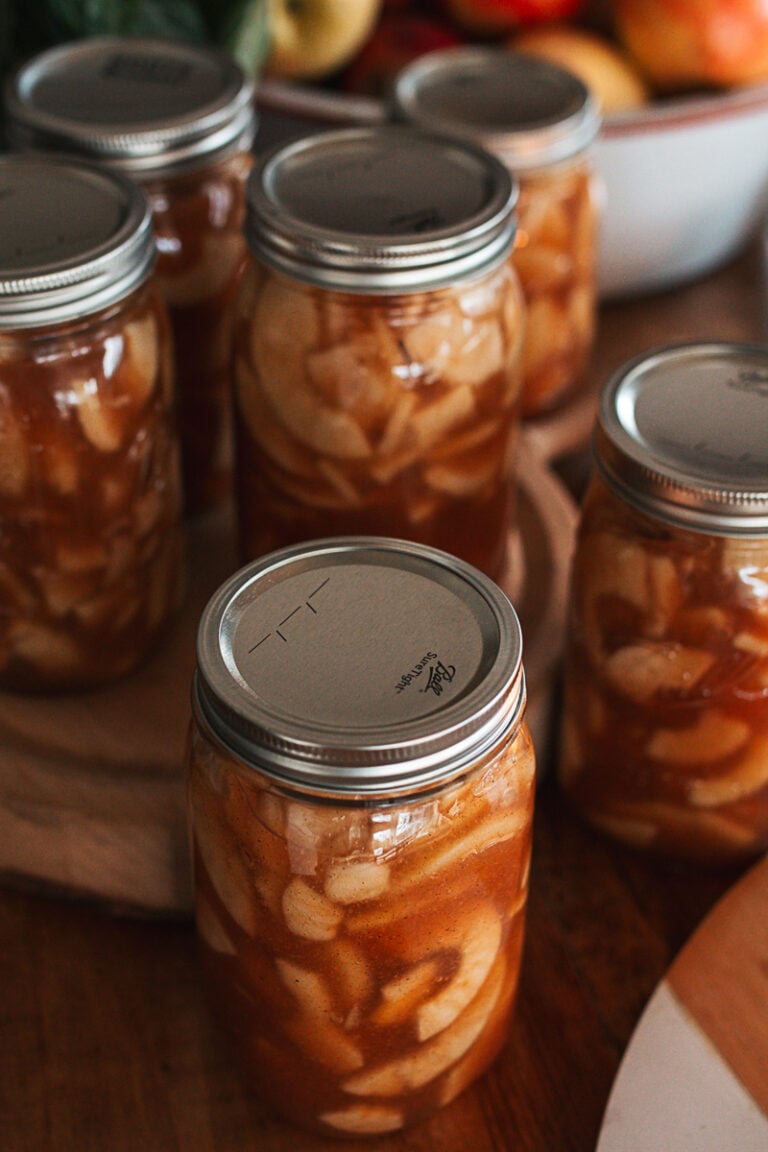 Easy Homemade Canned Apple Pie Filling Recipe