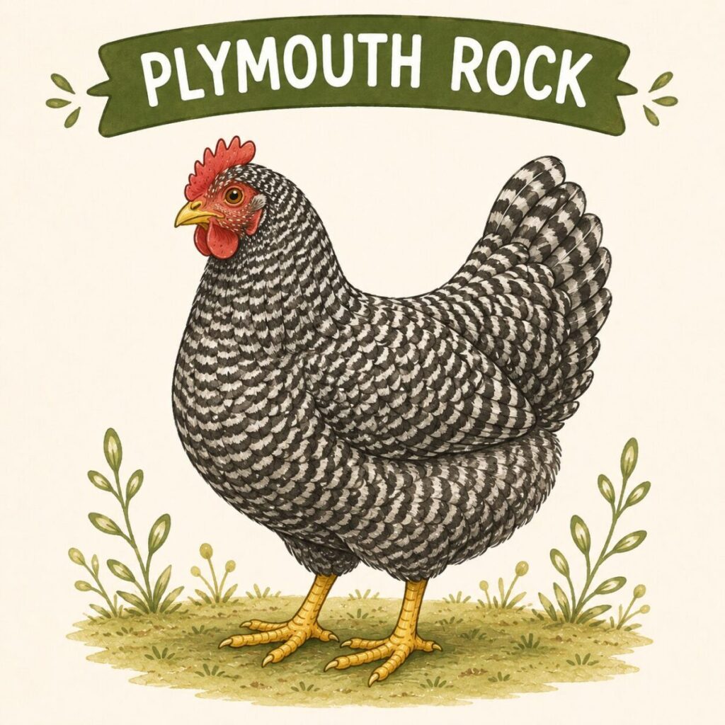 Plymouth Rock chicken 