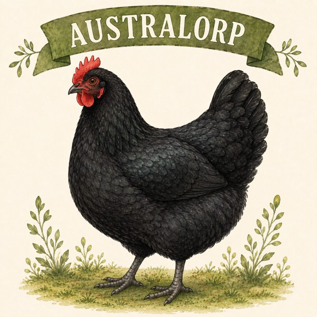 Australorp chicken