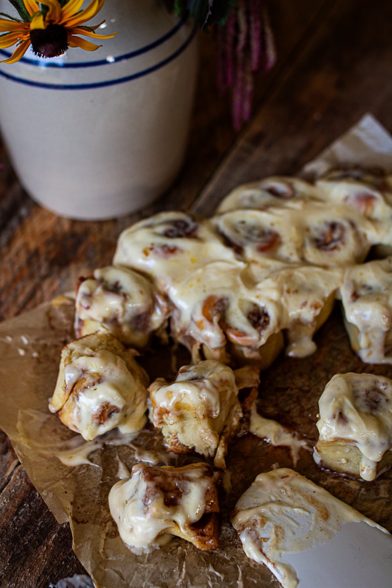 Soft & Sweet Mini Sourdough Discard Cinnamon Rolls