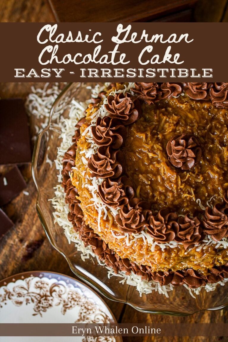 Classic German Chocolate Cake Recipe with Frosting