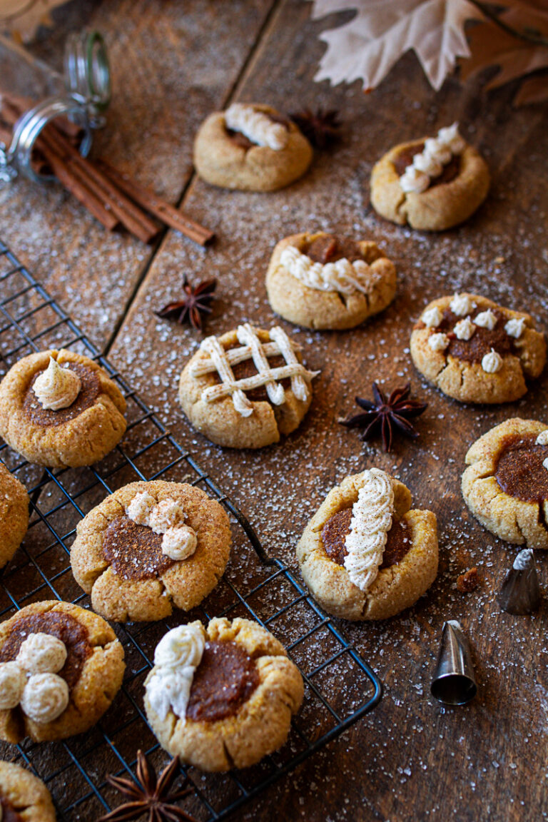Pumpkin Pie Cookies | Perfect for Holiday Parties
